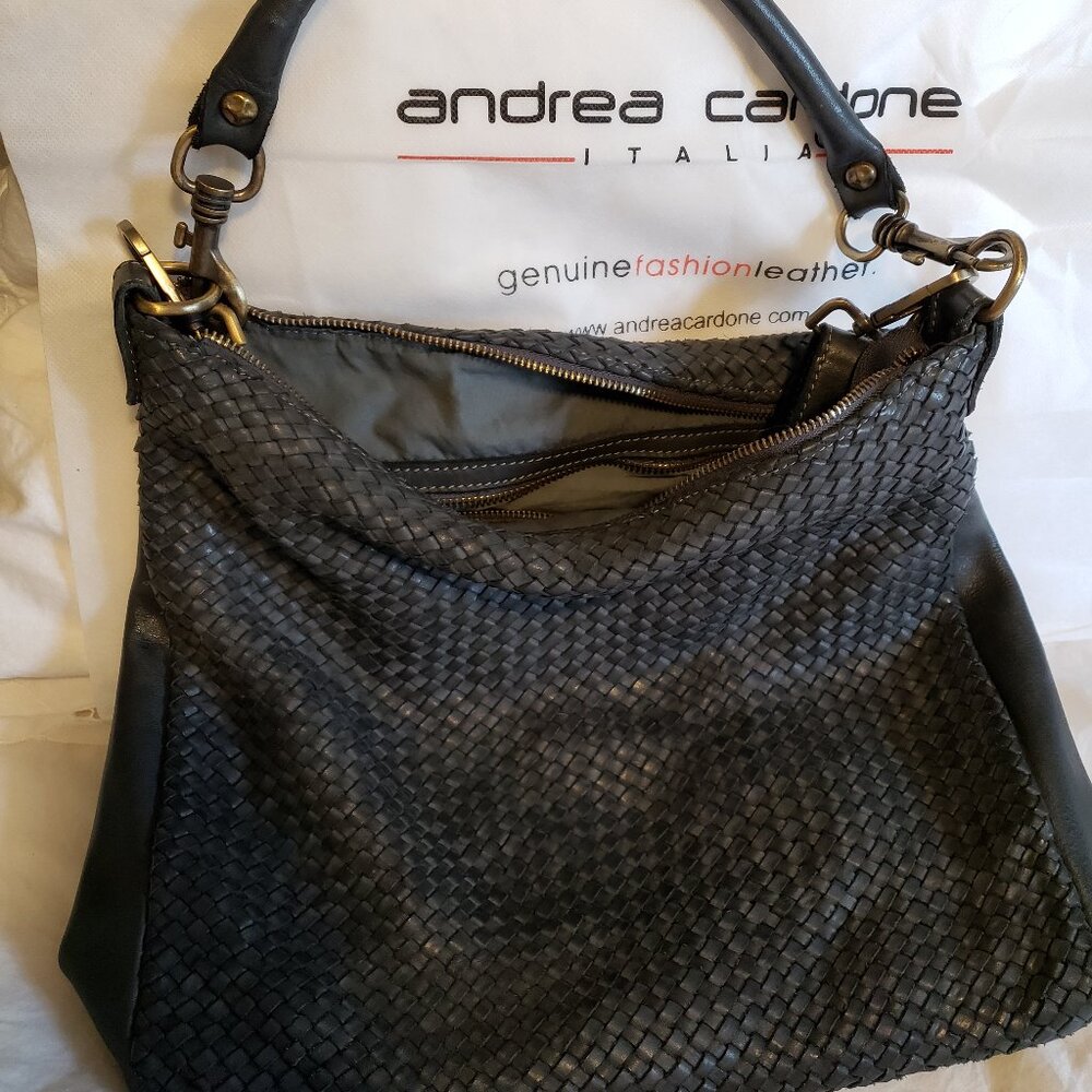 Genuine leather Andrea Cardone purse